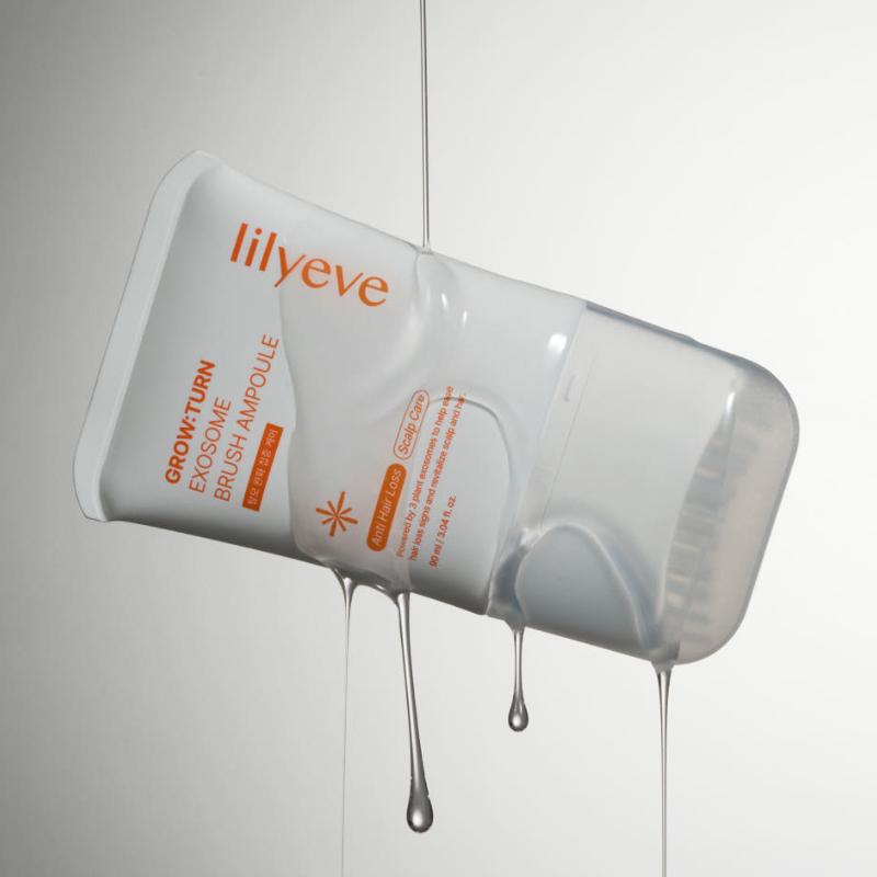lilyeve Grow Turn Exosomen-Bürsten-Ampulle NACHFÜLLUNG 90ml*2 Stück