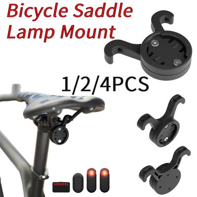 Bicycle Saddle Lamp Mount Anti-Slip Bicycle Tail Light Saddle Support Shockproof Cycling Bike Lamp Stand for Garmin Varia Radar