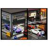 GarageLine Miniature Car Cafe Diorama Display Photography Streetscape Collection GL0004 1/64 Case, Background, Model, (green) [Used]