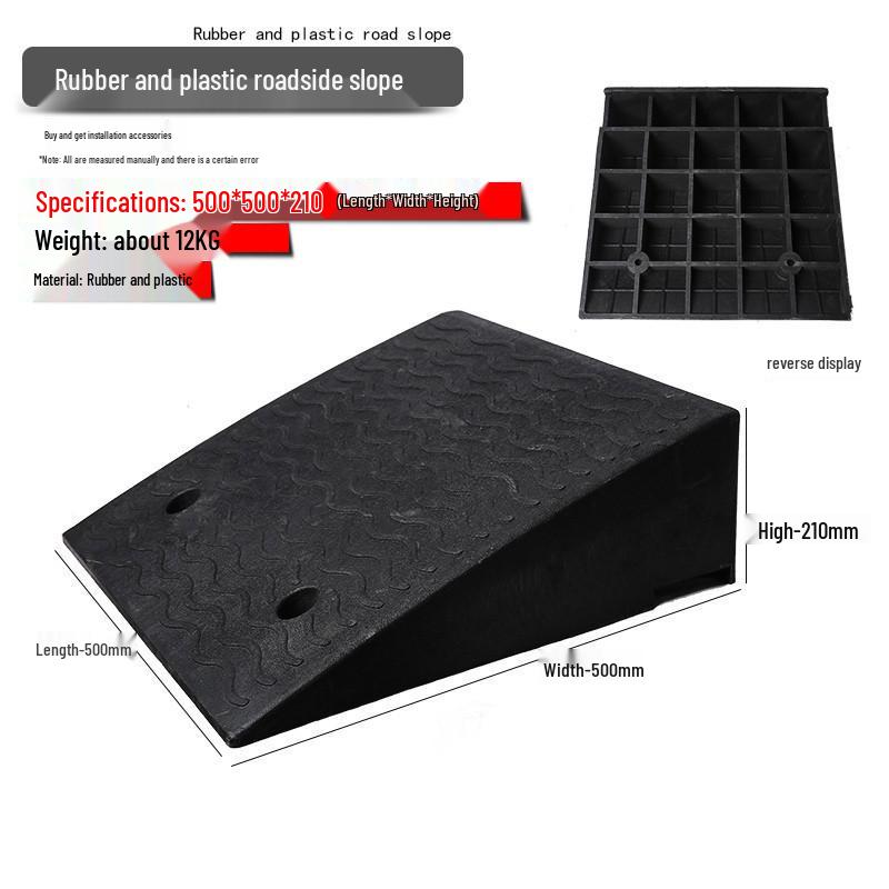 Rubber Speed Bump & Threshold Ramp for Home and Car