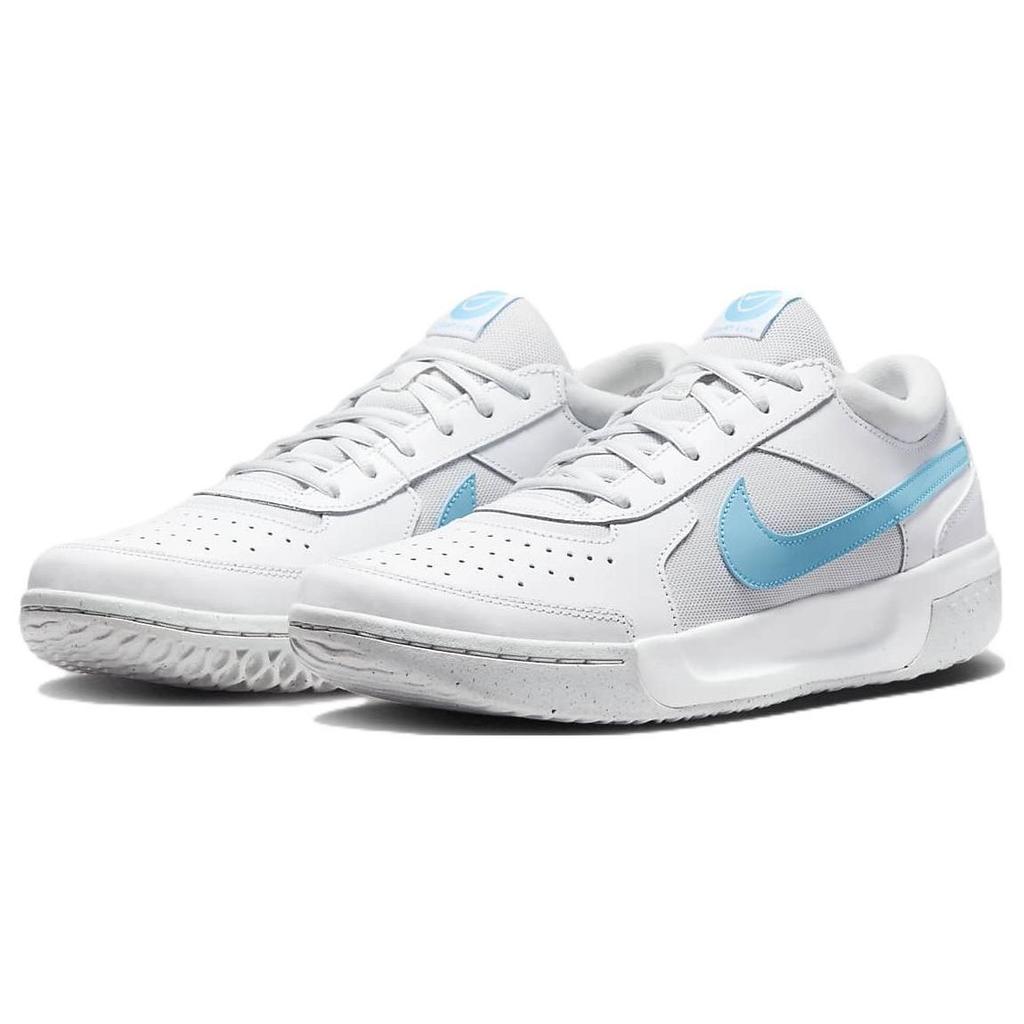 Nike Court Zoom Lite 3 White Baltic Blue Men Sneakers Photon-Dust DV3258-100