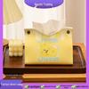 2026 Cute Cartoon Cheese Tissue Box for Home, Car, or Living Room - Japanese & Korean Inspired