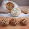 Solid Wood Hand Made Stuffed Bun Pattern Mantou Mold Is Suitable For Novices To Make Hand Made Steamed Bun Pasta