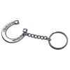 4Pcs Versatile Silver Key Ring for Daily Use Alloy Equestrian Keychain for Gifting To Friend Family and Coworkers