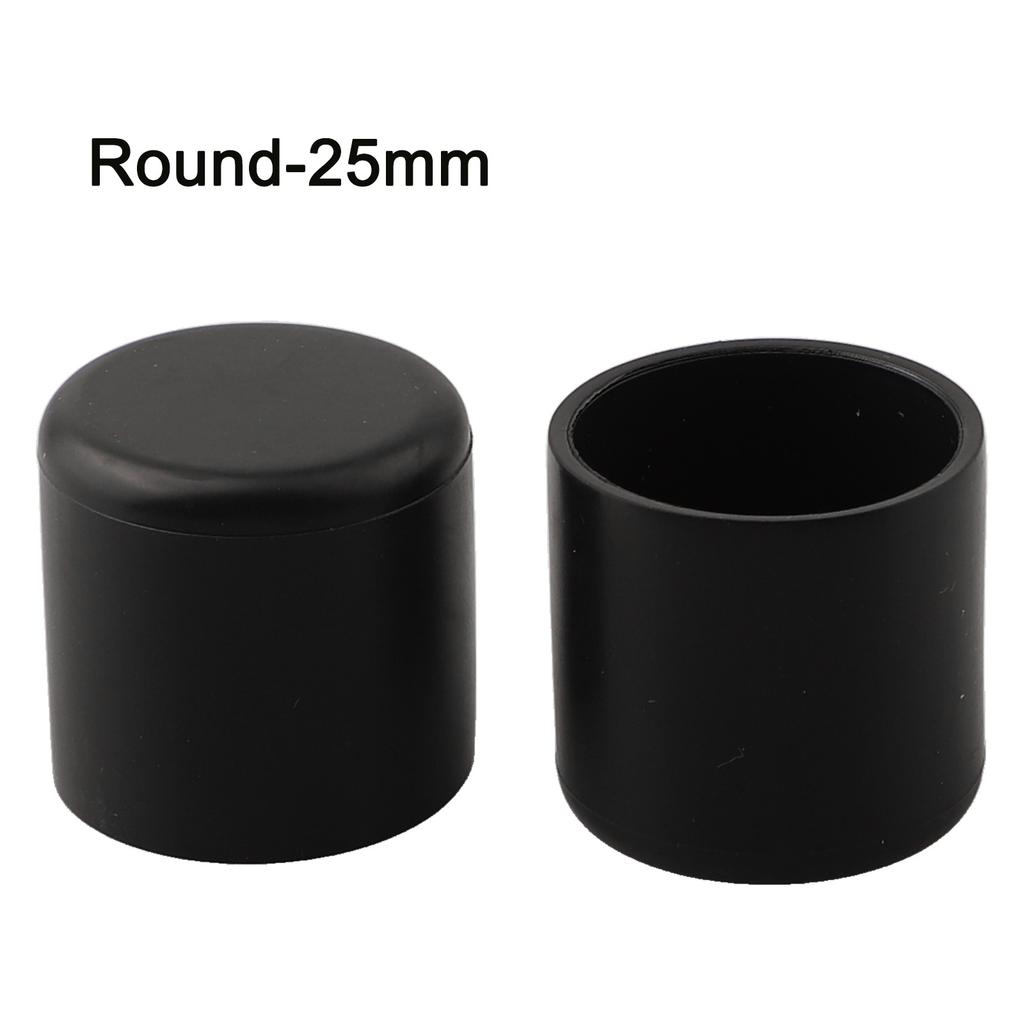 16mm/19mm/25mm/30mm Chair Leg Cap Bottom Chair Leg Cap Feet Protector Pad Furniture Round Rubber Table Covers High Quality