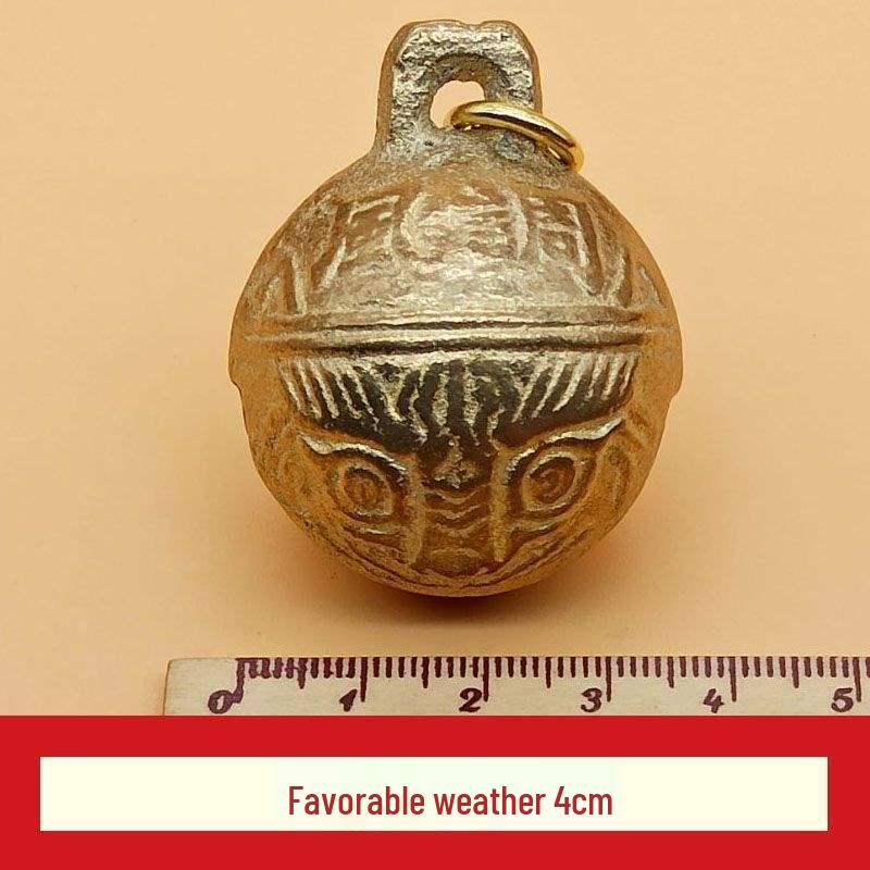 Copper Jingle Bell: Loud Bell for Dogs, Cows & Sheep - Door Pendant & Pet Collar Accessory