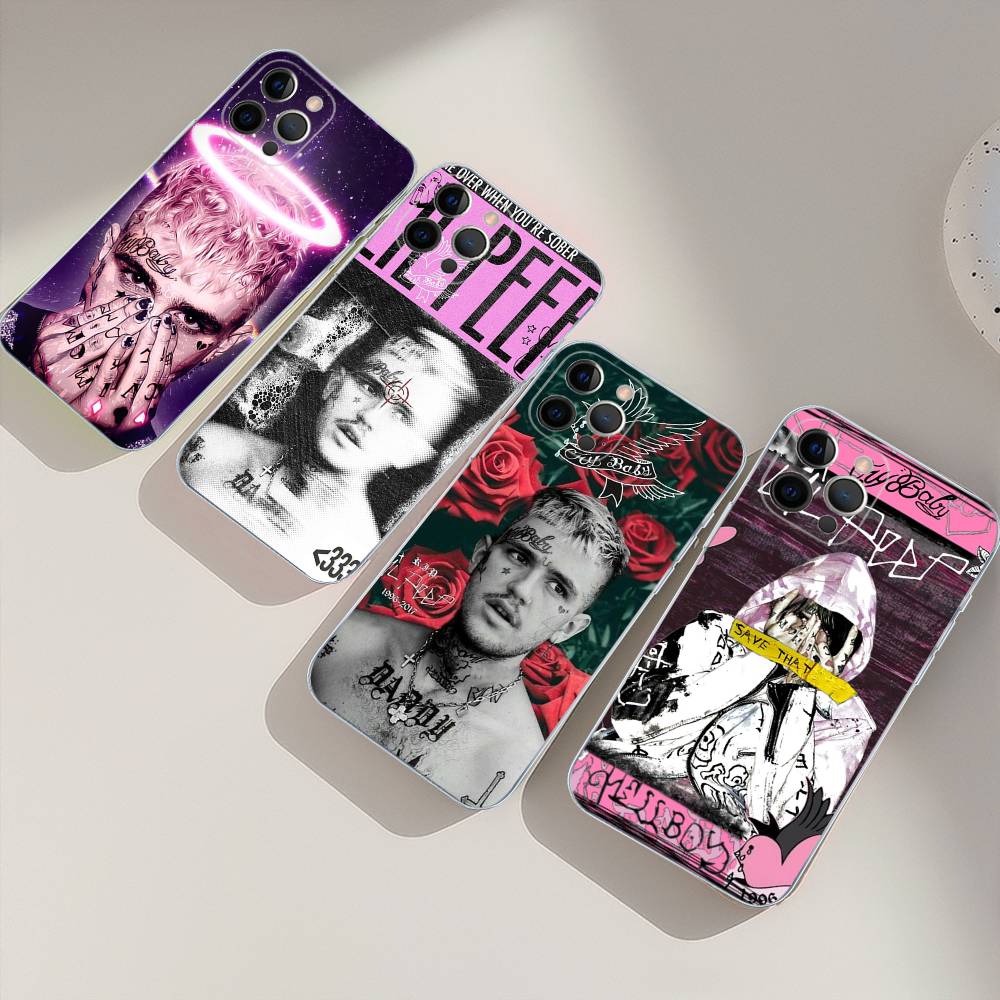 Emo Rapper Lil Peep TPU Silicone Case For IPhone 11 12 13 14 15 16 17 Pro Max Shockproof Clear Back Cover