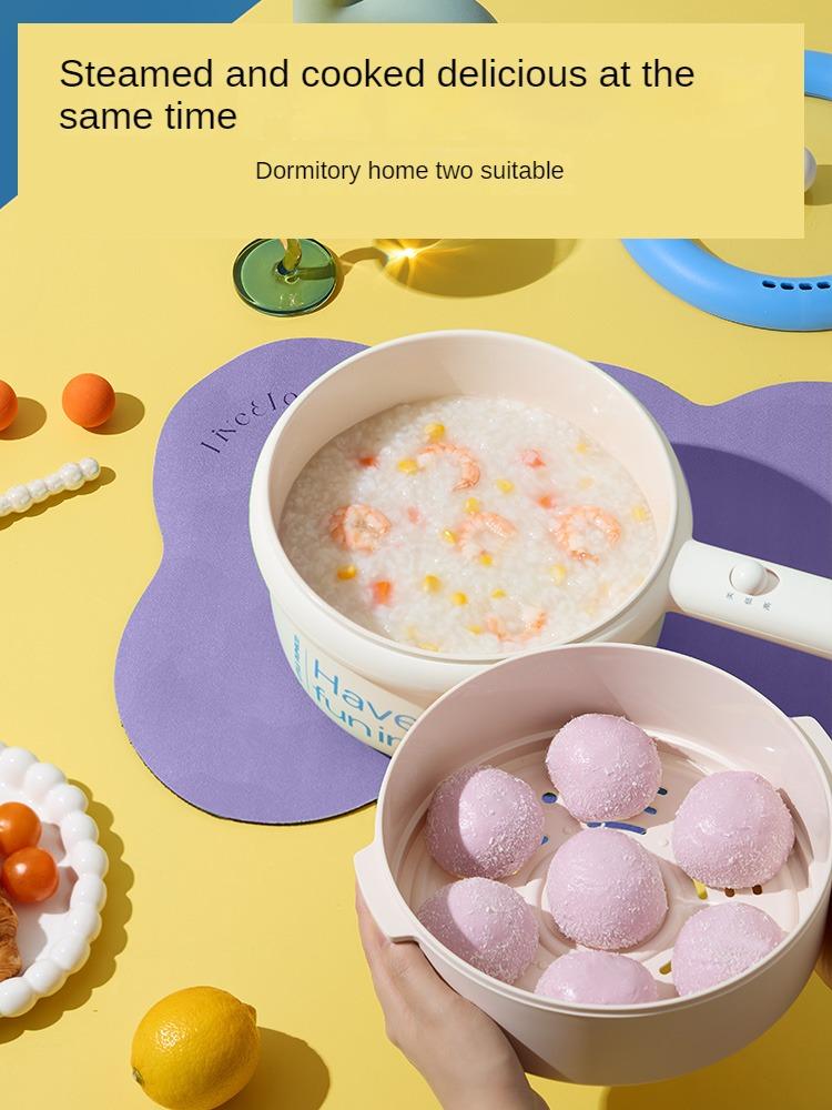 220V 3L elektrisk stekepanne Husholdnings Hot Pot Multikoker Hjem Non-stick elektrisk riskoker