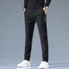 Casual Pants Men's Autumn and Winter Thickened Business Simple Slim-fitting Small Feet Straight Trousers