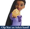 Mattel Disney Asha of Rosas Sings Wish Fashion Doll & Star Figure - Poseable with Removable Clothing - Sings "This Wish" in English