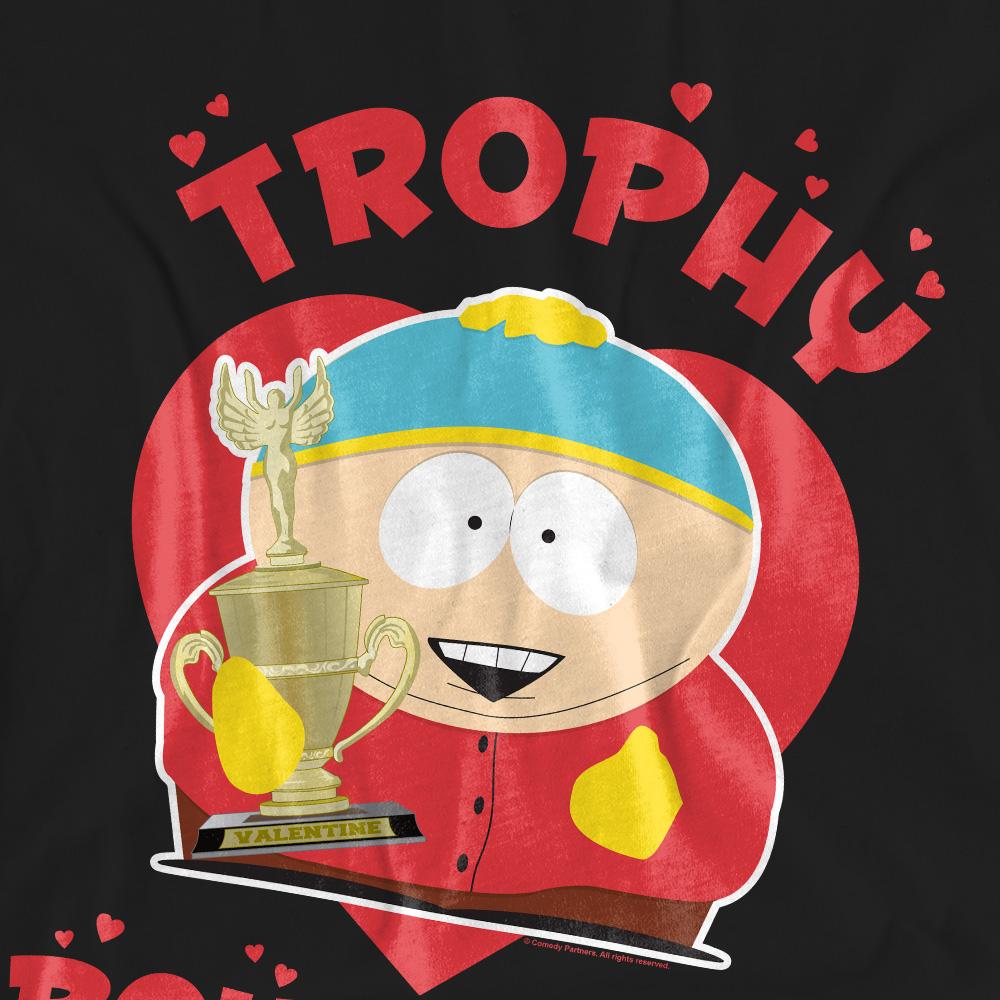 South Park Unisex Adult Trophy Boyfriend Eric Cartman Valentine`s Day T-Shirt