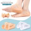 Silicone Heel Pad: 2cm/3cm Heightening Half Pad with Holes