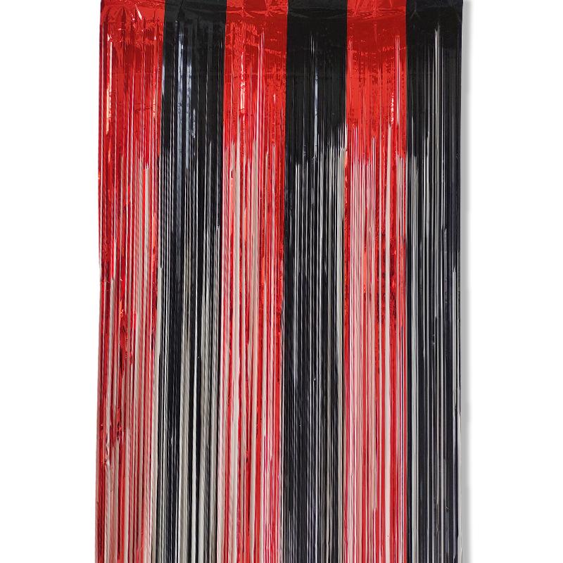 2x1m Children's Party Wedding New Year Laser Rain Silk Door Curtain Decoration