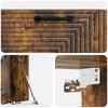 Wall Mounted TV Cabinet Smoked Oak 78.5 x 31 x 30 cm