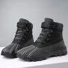Super Warm Winter Men Boots Platfrom Sneakers Leather Boots Men Outdoor Shoes Waterproof Men Snow Boots Ankle Boots