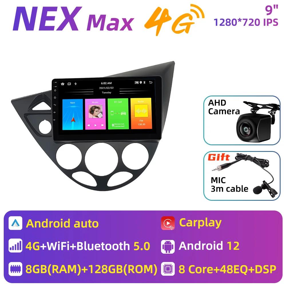 9 Inch Multimedia for Ford Fiesta 1995-2001 Focus MK1 1998-2004 Car Radio 2 Din Android Stereo Carplay Autoradio Head Unit Auto