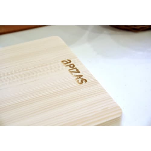Umezawa Wooden Cutting Board, Anti-Mold and Antibacterial, 39 x 24 x 3cm Thick, Made in Japan, 571038