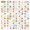 10/30/60pcs Cute Capybara Series Name Label Stickers Decals DIY Stationery Laptop Luggage Notebook Funny Decoration Sticker Pack