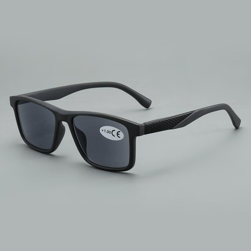 Men Square Frame Reading Sun Glasses Classic Anti UV Protection Presbyopic Eyeglasses Male 2025 New With Diopters +1.00 to +4.00
