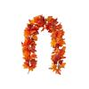 Wreath Maple Leaf Wreath Maple Leaf Wreath Hanging Vine Wreath Artificial Leaf Wreath Thanksgiving Decoration