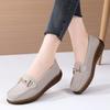 Bequeme Penny-Loafer aus PU-Leder für Damen, lässige Slip-On-Schuhe, leichte Laufschuhe, Mokassins, Bootsschuhe für Damen, Business- und Arbeitsschuhe