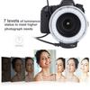 FC 100 Ring LED Macro Ring Macro Ring LED Macro Ring Flash 7 Bright for Canon Flash, Close-up Strobe, Light, Flash, Light, Lights, Plastic, 5000k,