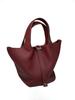 Genuine Leather Women's Bucket Bag - TOGO Cowhide Casual Fashion Handbag