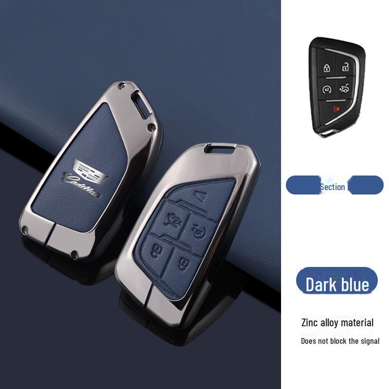 Premium Key Cover for Cadillac XT5, CT5, XTS, CT6, SRX, XT6, XT4, ATSL Models