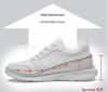 Men's Invisible Height-Increasing Shoes: 6cm, 8cm, 10cm Options - Trendy, Breathable, Thick-Soled Summer Sports Sneakers