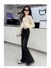 Girls' Flared Jeans with Bow - Autumn 2025 Fashion