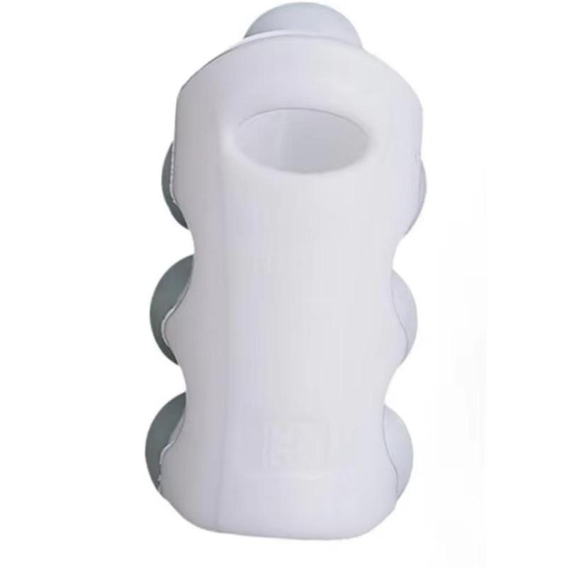 

Силиконовый держатель для душевой лейки - 2 штуки, держатель на присоске для дополнительного ручного держателя для душевой лейки белый