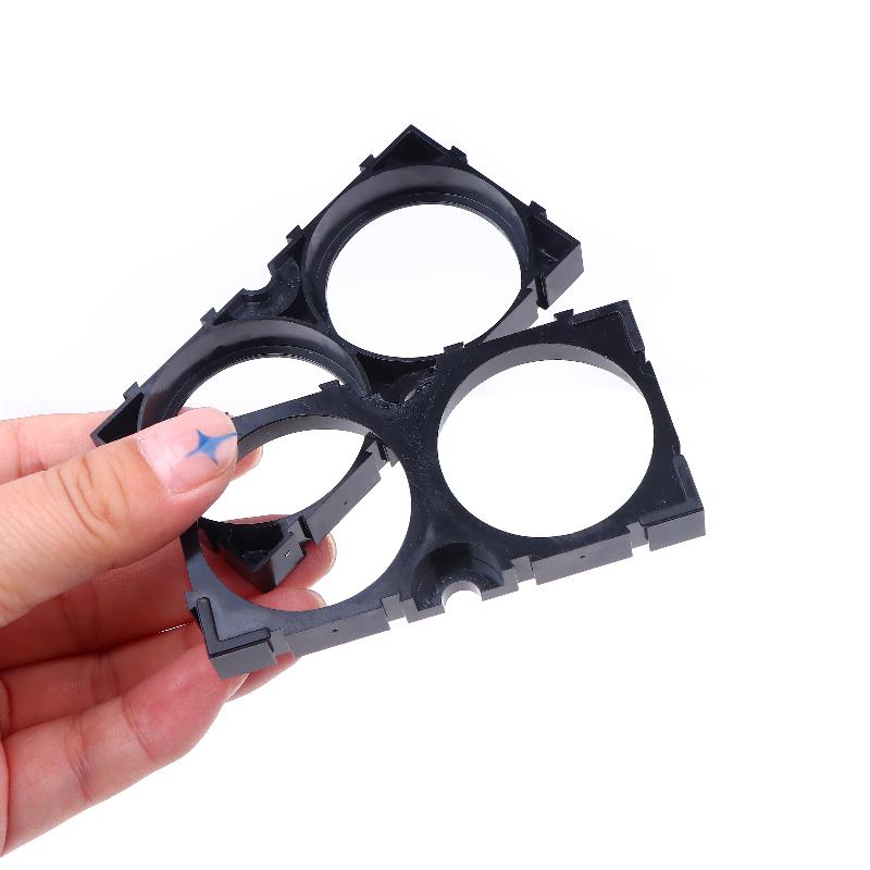 2/5Pcs 40135 Lithium Battery Cell Connection Seat Cylindrical Bracket Fixed Combination With Splicing Buckle Battery Management