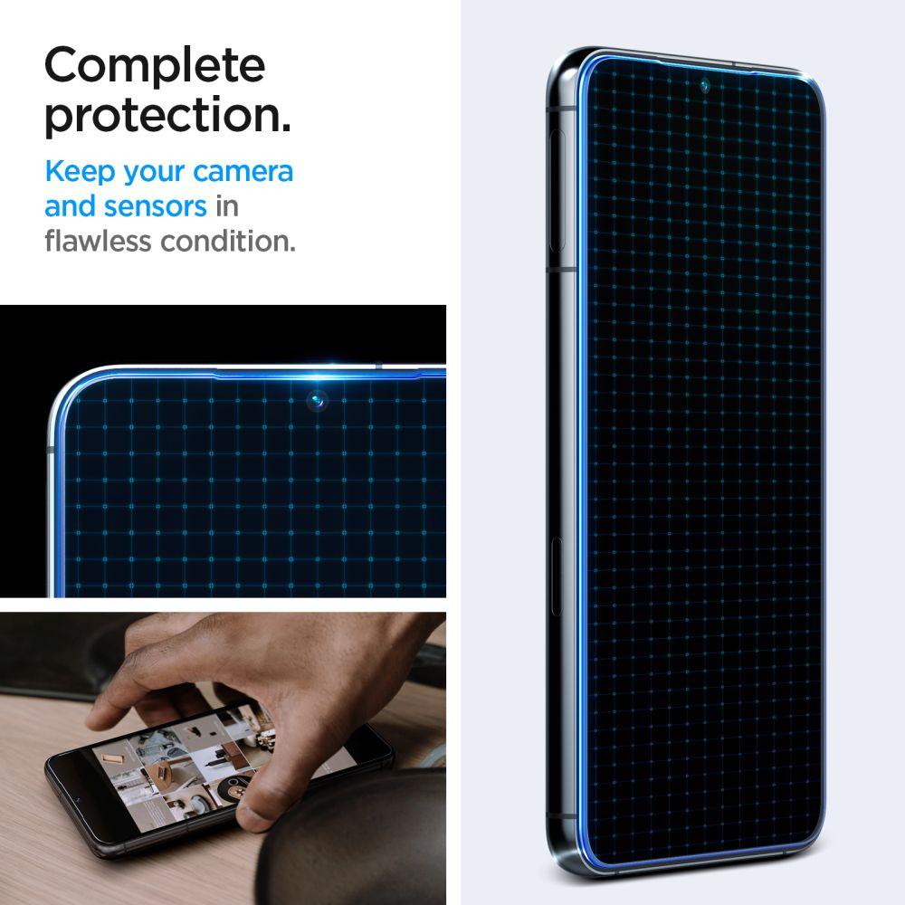 Szkło Hartowane Spigen Glas.tr Ez Fit 2-Pack Galaxy S23 Clear