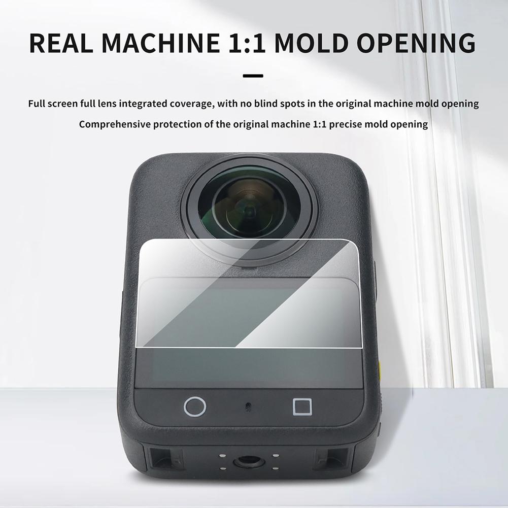 Screen Protector Anti-Fingerprint High Hardness Tempered Glass Anti-Scrach Tempered Glass Protector for DJI OSMO 360 Accessories