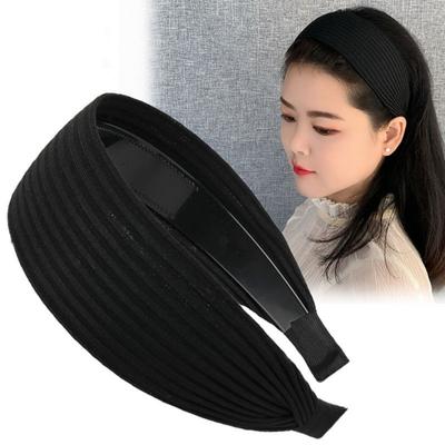 Elastischer Haarreifen, verbreitertes Design, leichtes Stirnband, rutschfeste Zähne, biegbares Haar im koreanischen Stil
