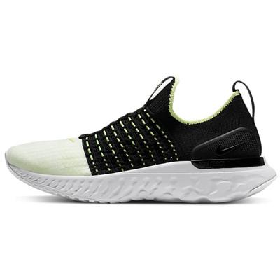 React Phantom Run Flyknit 2 Black Barely Volt Women's Sneakers CJ0280-004