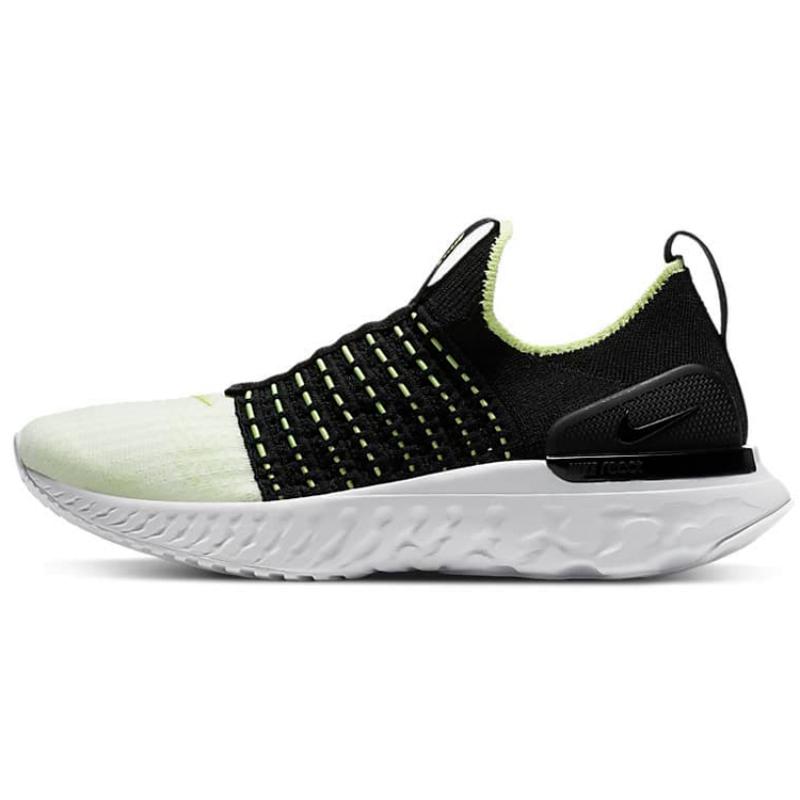 

Nike React Phantom Run Flyknit 2 Black Barely Volt Women s Sneakers CJ0280-004 36