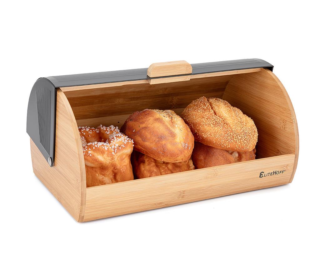 BAMBUS BROTBÜCHSE BROTBEHÄLTER E-6045