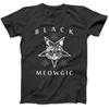 Black Meowgic Cat Witchcraft T-Shirt Sweatshirt Hoodie Tanktop for Men Women Kids