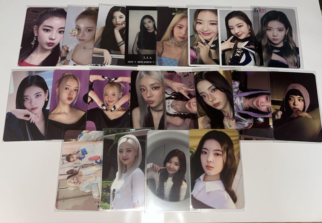

[USED] ITZY LIA rear trading card