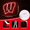 Wisconsin Neon Signs College Neon LED Sign University Football Team Logo Neon Sign Sport Fans Gifts