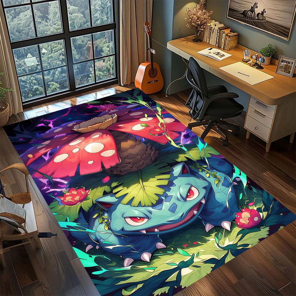 PokeMon anime character Carpet for Living Room Bedroom Home Decor Cool Movie Mat Play Floor Mat