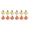 12PCS Artificial Pumpkins Fake Foam Pumpkins Fall Decorations for Autumn Harvest Festival Thanksgivi