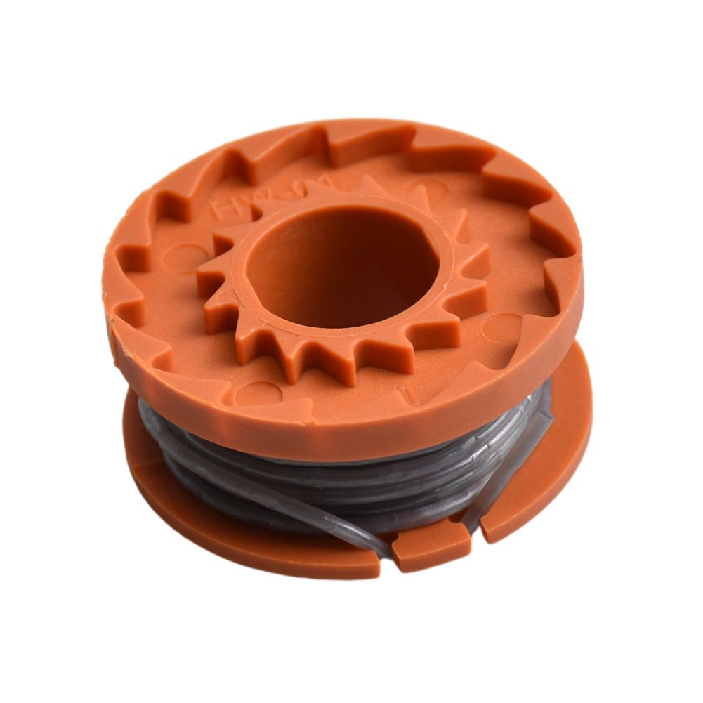 String Trimmer Parts With Spool Cap Trimmer Spool 2.5 Meters Line 2pcs/set For McGregor MET2523 Orange Outdoor Power Equipment