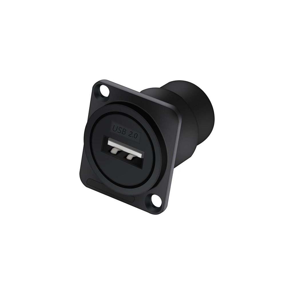 module USB connector Electronic Connectors Female to Female Jacks Panel HDMI-Compatible Socket