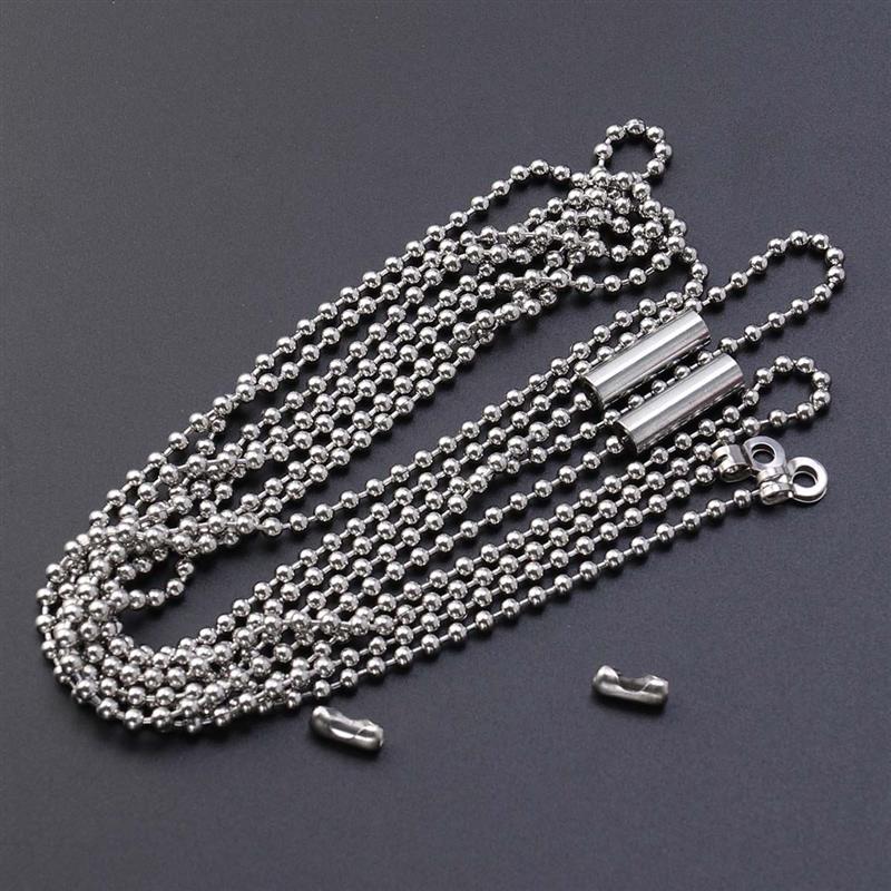 Replacement Ceiling Fan Switch Chain Compatible Wall Lamp Pull Light Switch Accessories Silver Hardware Chains