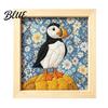 No Sew Quilt Art No-Sew Japanese Fabric Kit DIY Mosaic Kits for Adults Beginners Quilted Wall Collage Craft with Frame & Tools Kits Gifts