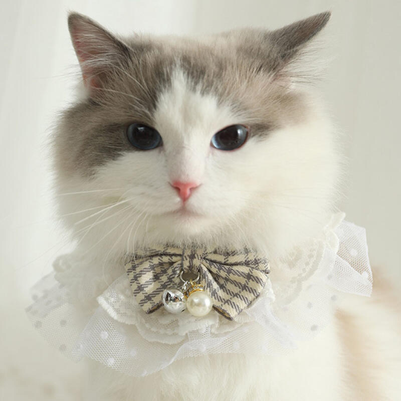 Luxury Check Lace Cape