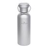 Boundless Voyage Titanium Sports Water Bottle, Wide Mouth, 600ml, Single Wall, Direct Drinking, Flameproof, Lightweight, Durable, Rustproof, Perfect