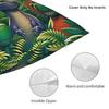 Colorful Smiling Cartoon Dinosaur Pillow Case Kawaii Pillow Cover Design Pillowcases For Couch Sofa Bedroom